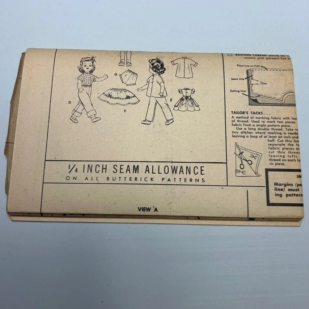 Butterick Vintage Mail Order Pattern #7155 21
